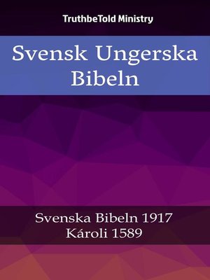 cover image of Svensk Ungerska Bibeln